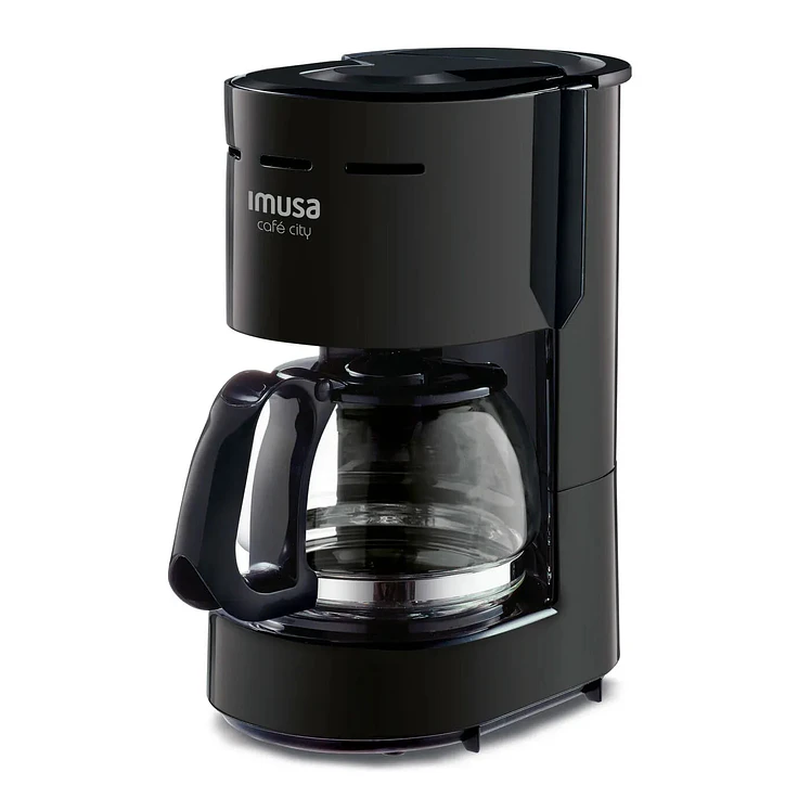 Cafetera Imusa Café City 6 Tazas Negra