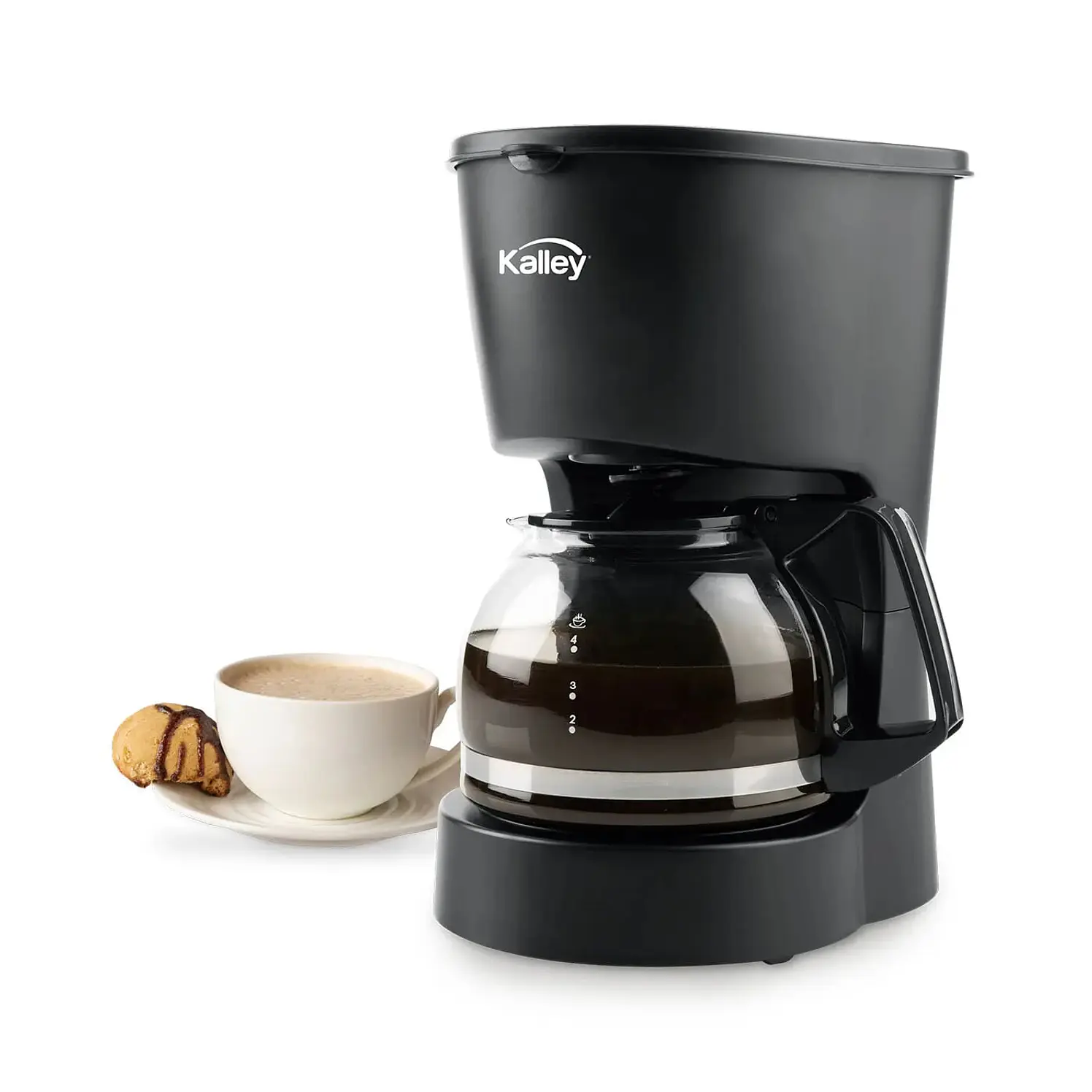 Cafetera Kalley 4 Tazas Negro