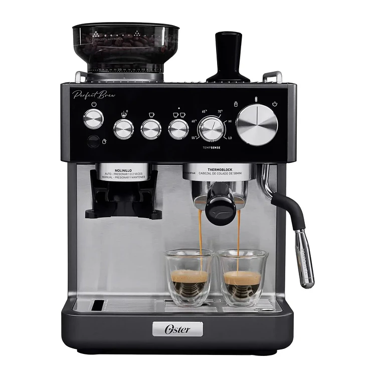 Cafetera Oster Expreso Perfect 2208825, 58 Milimetros Negro