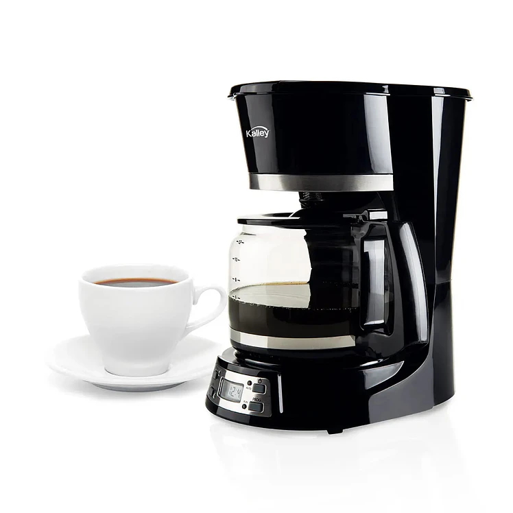 Cafetera Kalley Digital 12 Tazas Negro