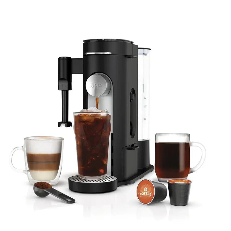 Cafetera Ninja Pb051 Especialidad, Una Cápsulas Tipo Negro