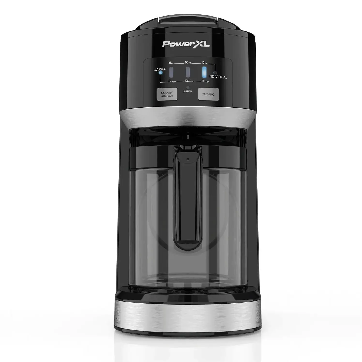 Cafetera Powerxl 14 Tazas O Taza Individual Dual Brew Negro
