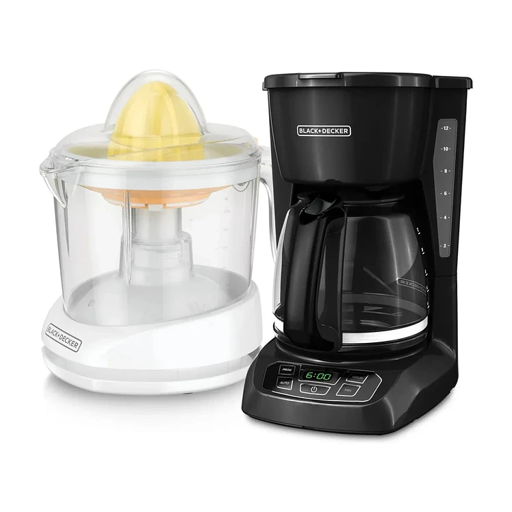 Combo Blackmásdecker Cafetera 12Tz Más Eléctrico Cj625