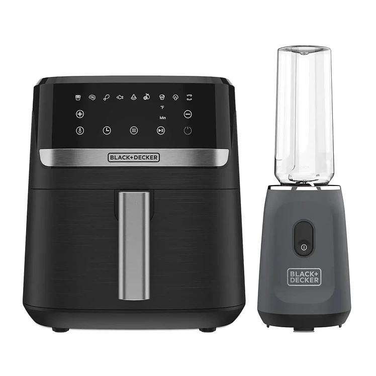 Combo Blackmásdecker Freidora 5.5 L Más Licuadora Personal