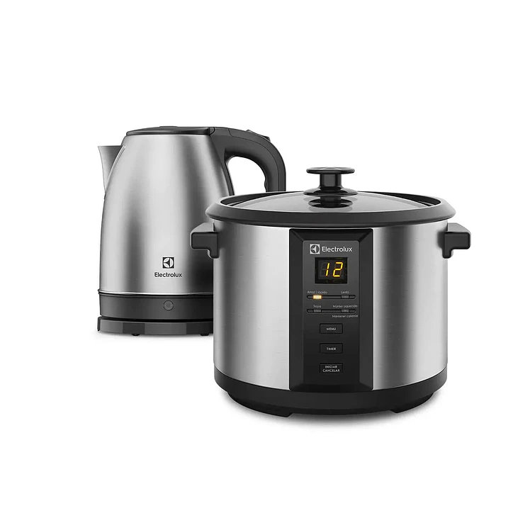 Combo Electrolux Olla Arrocera Ecc20 Más Hervidor Eek10