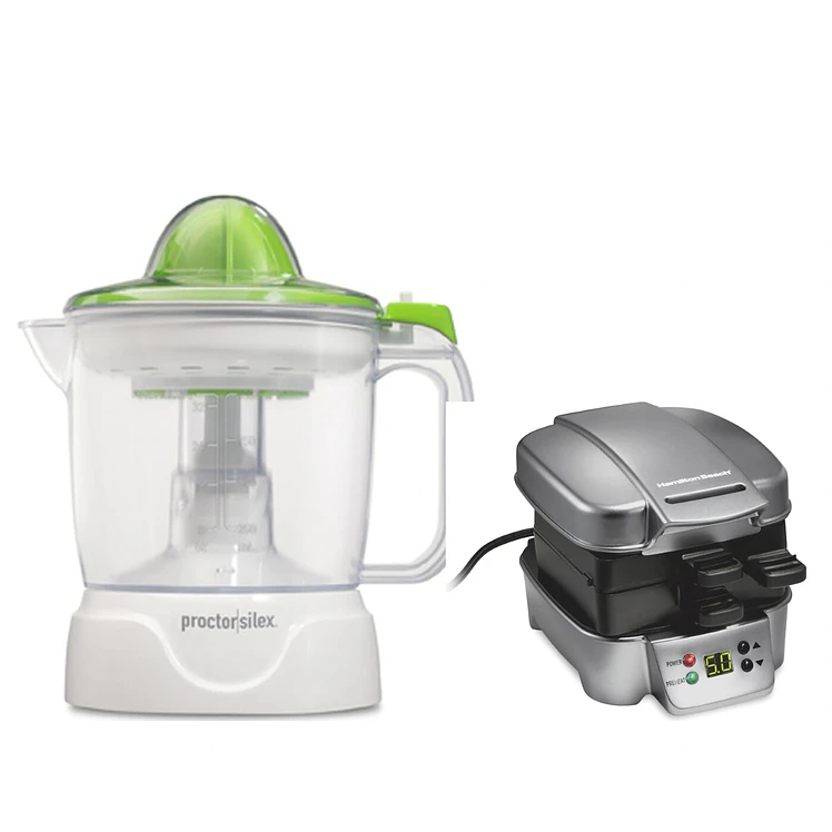Combo Hamilton Beach Exprimidor 1 L 66340 25471 Plateada