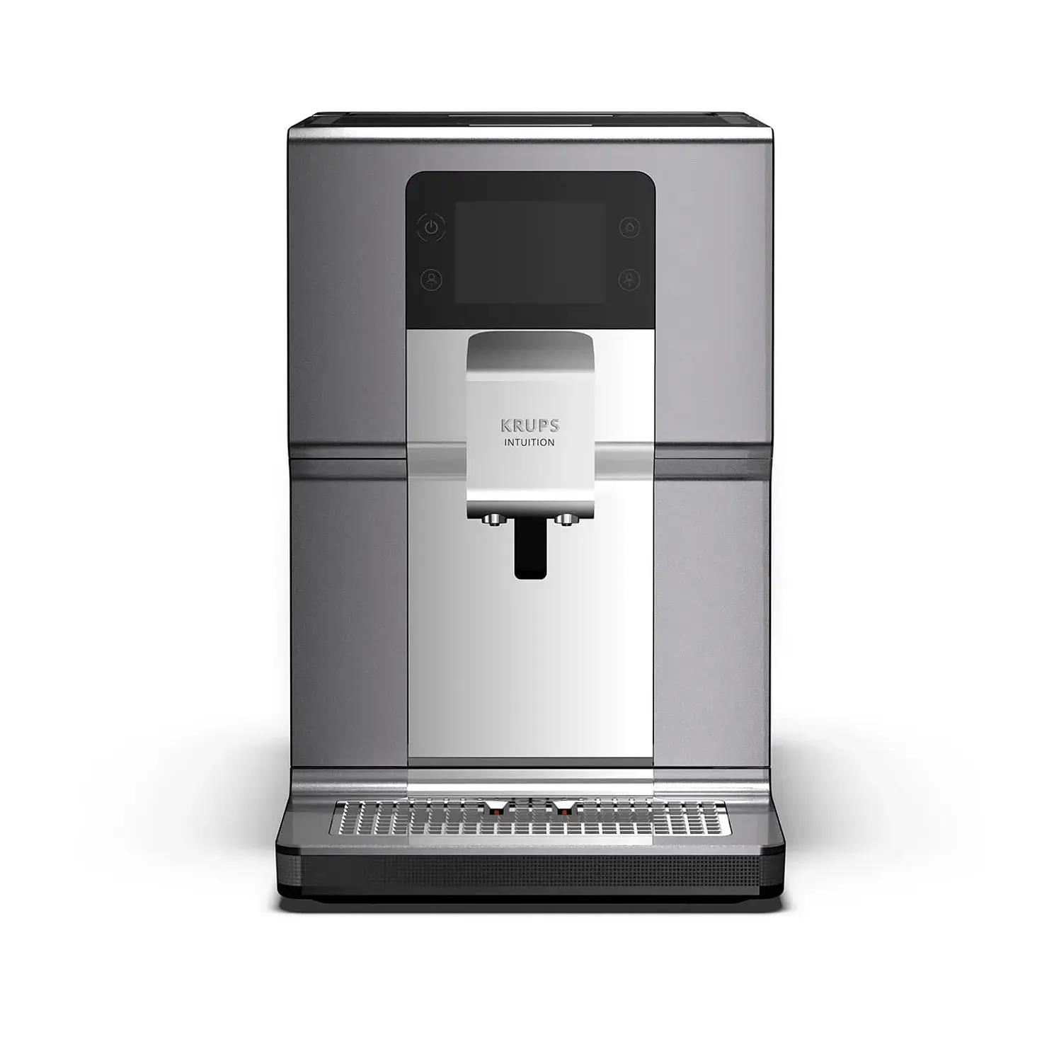 Cafetera Expreso Krups Intuition Preferencemás Panel Gris