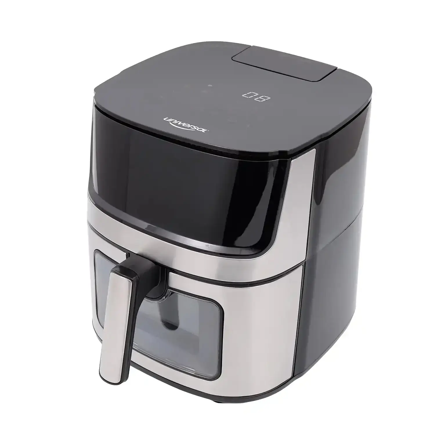 Freidora De Aire Universal Inox 6.2 L Negra