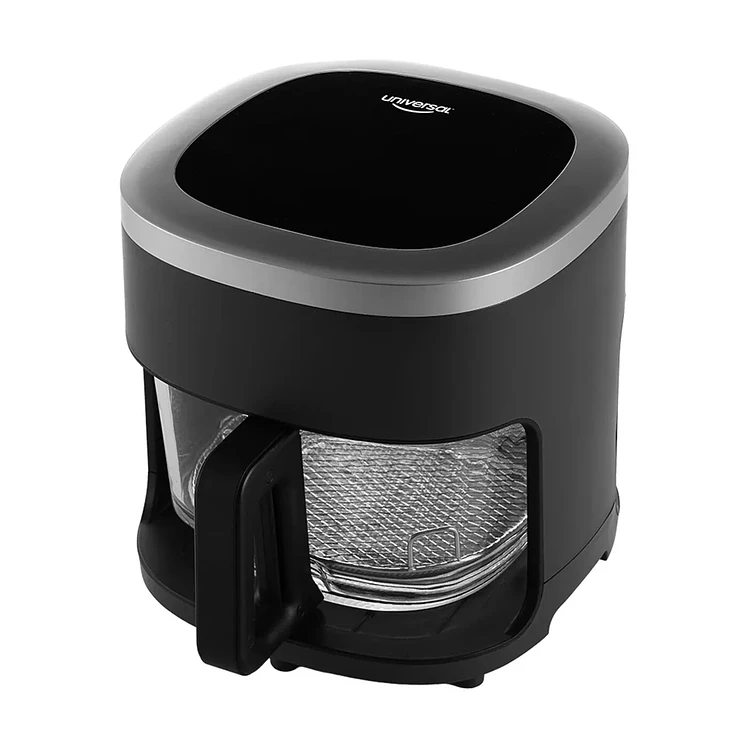 Freidora Aire Universal Cesta Vidrio 4.2 L Vitro Fry Negro