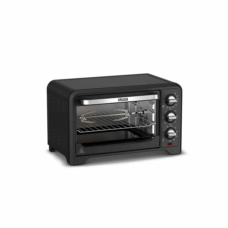 Horno Imusa Convencional Optimo Oven 19 L Negro