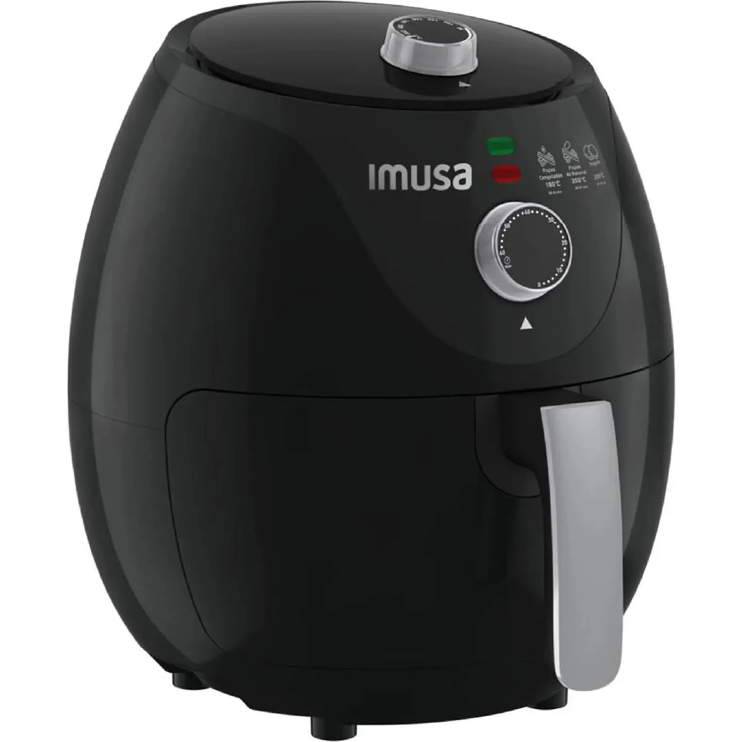Freidora De Aire Imusa Esencial 3.2 L Manual Negra