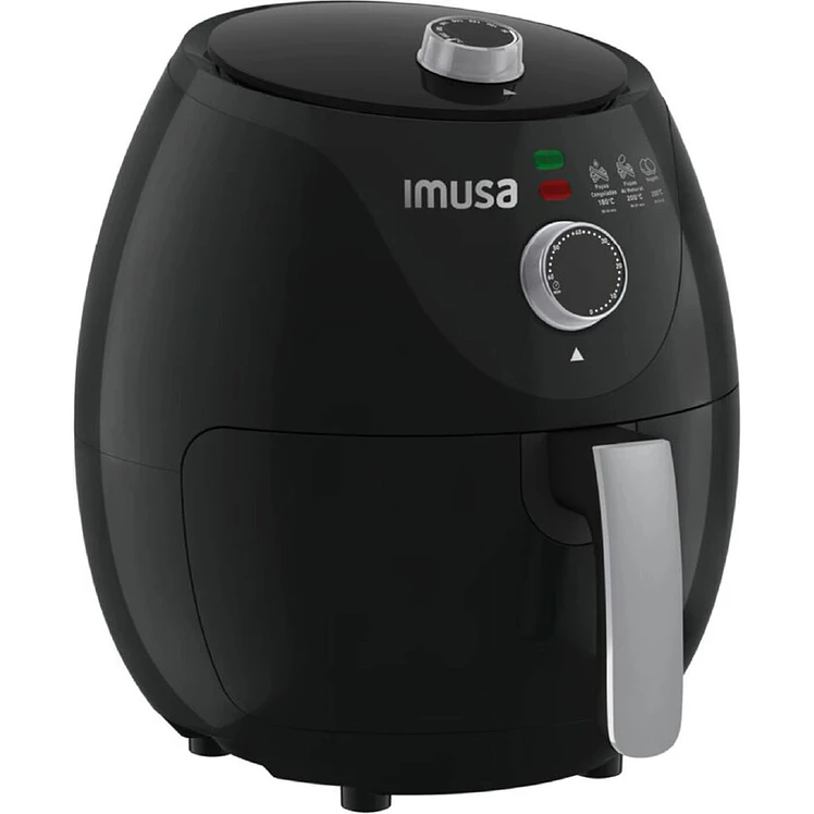Freidora De Aire Imusa Esencial 3.2 L Manual Negra