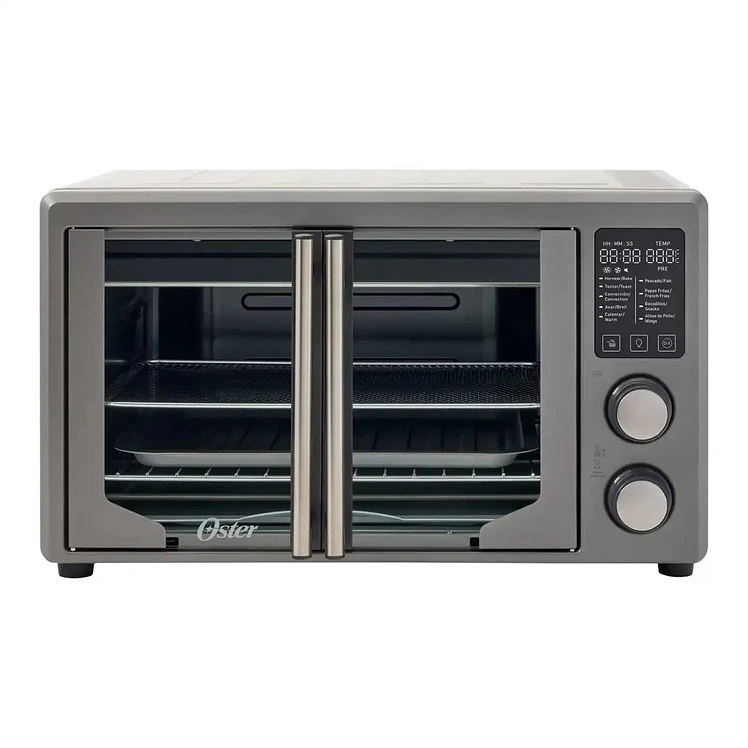 Horno Oster Convencional 42 L Freidora Aire, Interior Gris