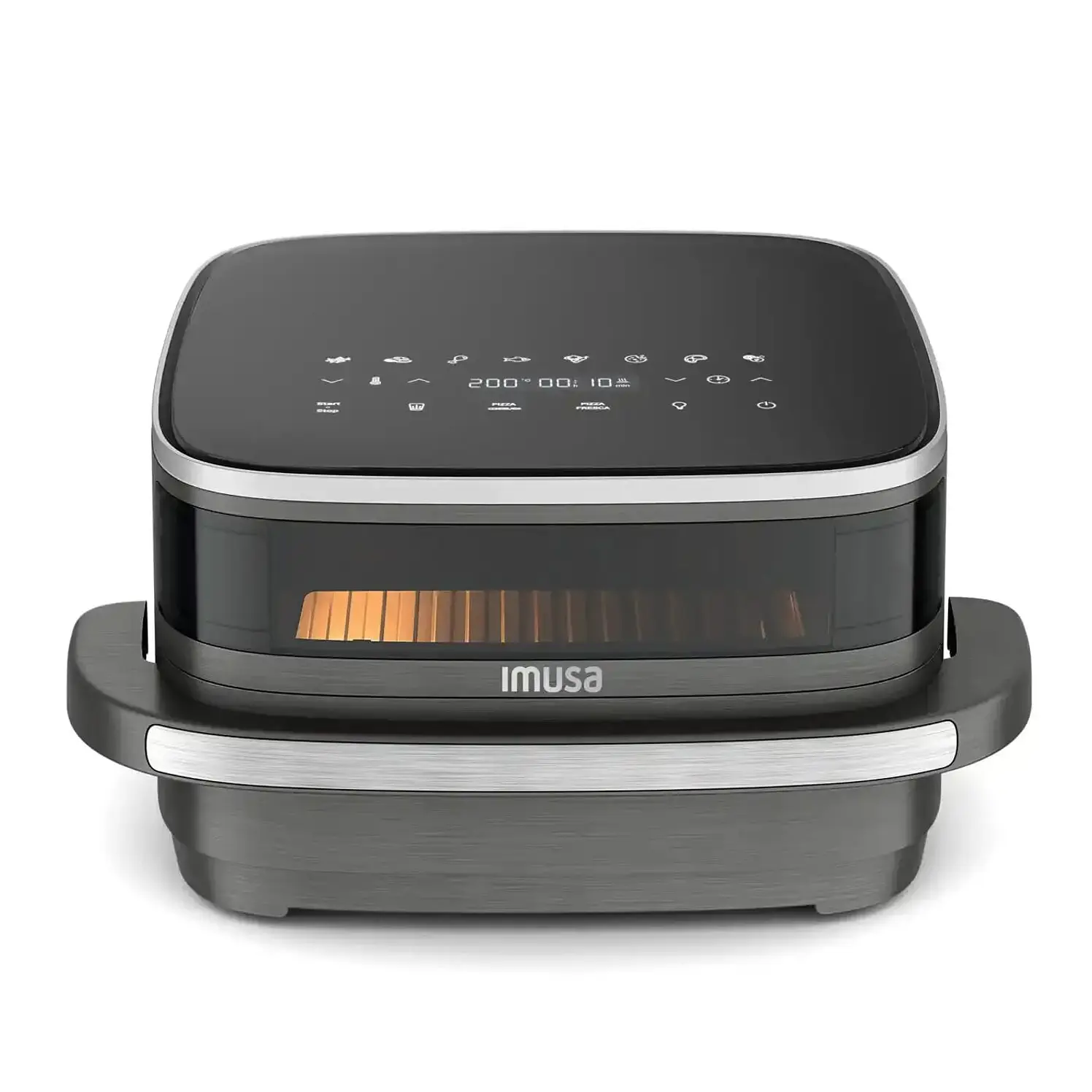 Freidora De Aire Imusa Extra Superficie 4 L Digital Negro
