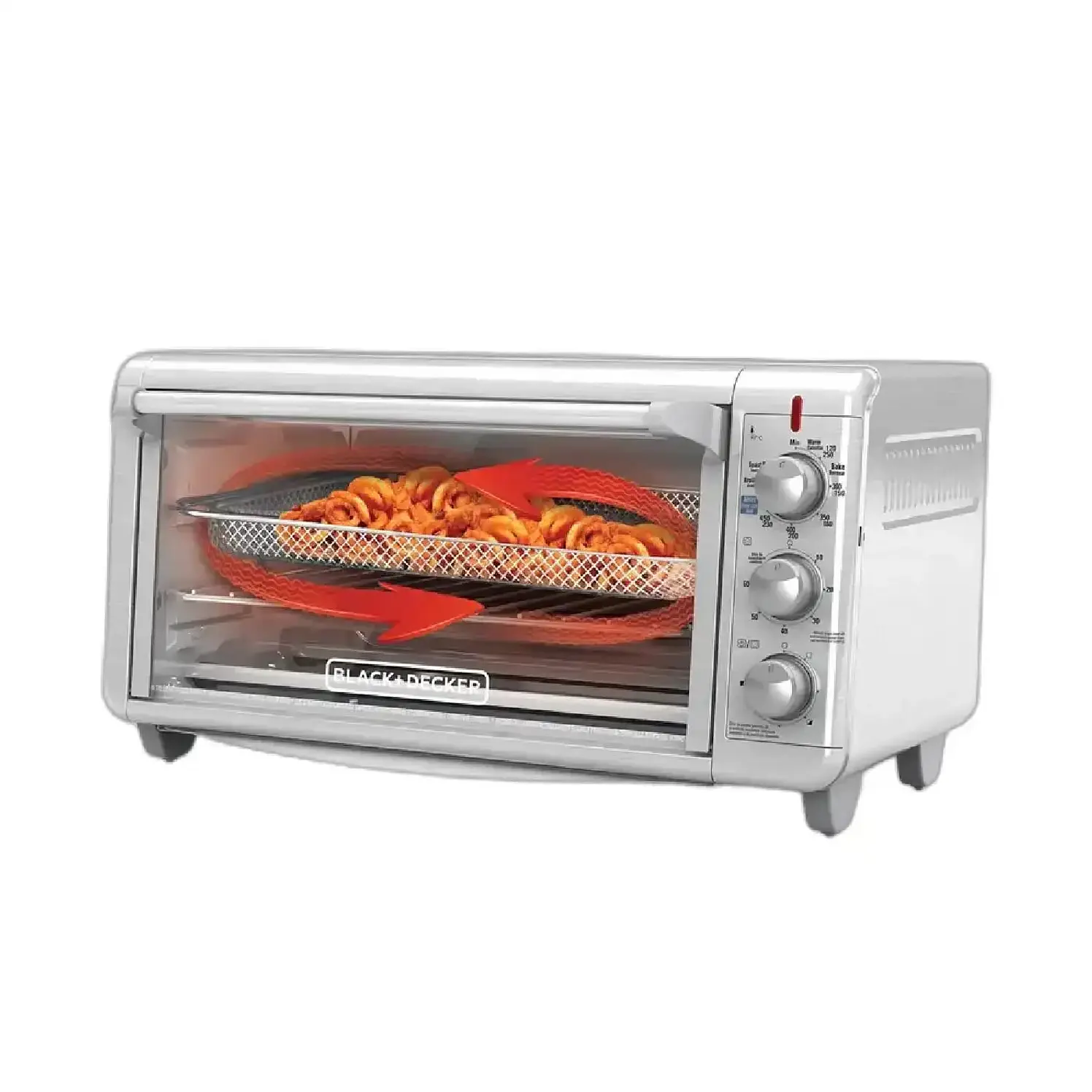 Horno Tostador Blackmásdecker 30 L Función Aire Gris