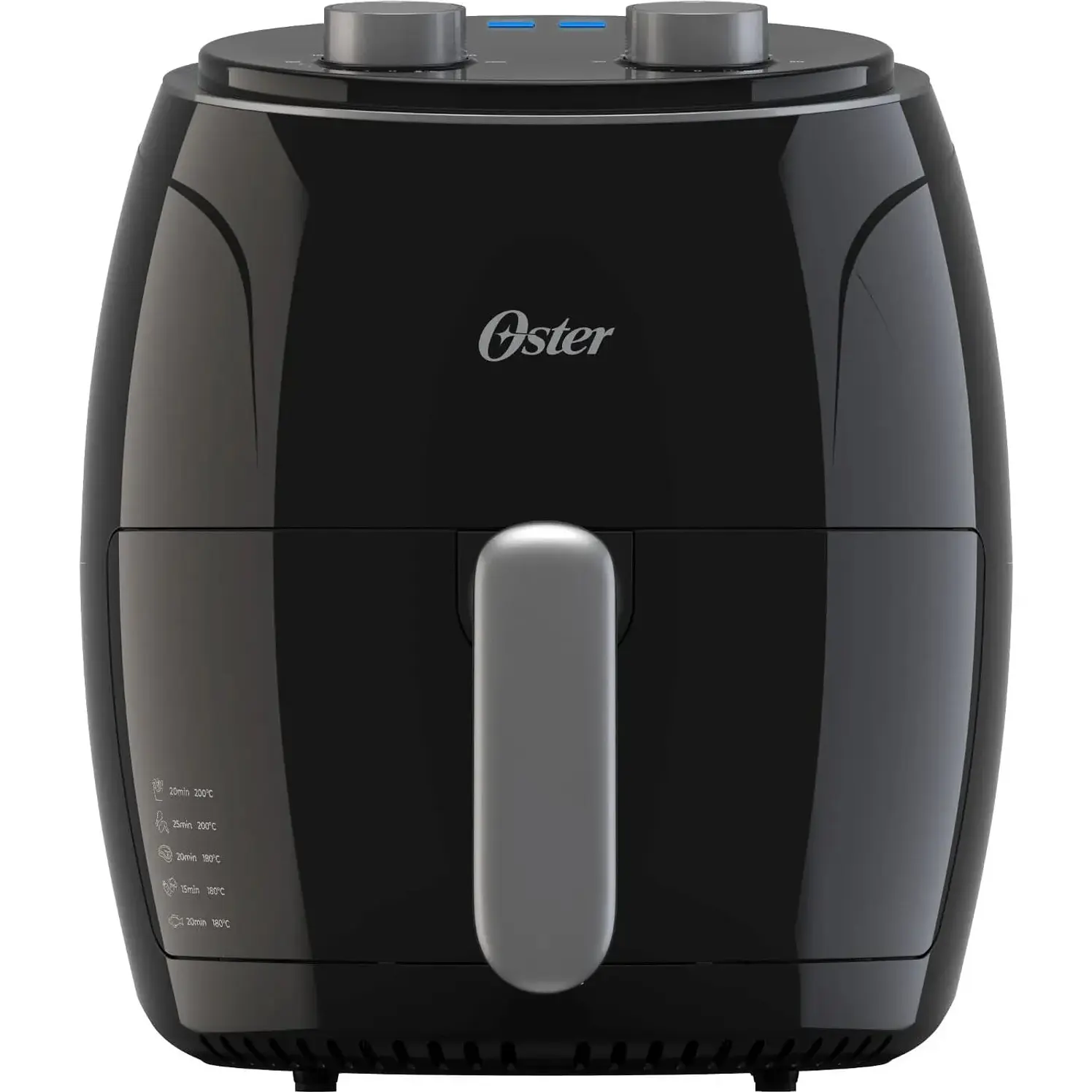 Freidora Aire Oster 3.8 L Manual Recubrimiento Negra