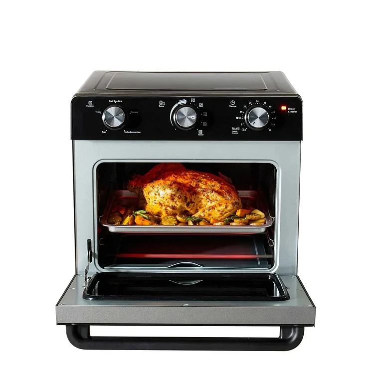 Horno Tostador Oster Freidora Aire 2177537 22Lt Negro