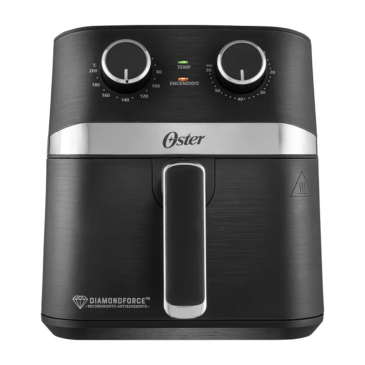 Freidora De Aire Oster 4 L Manual Diamondforce Negra