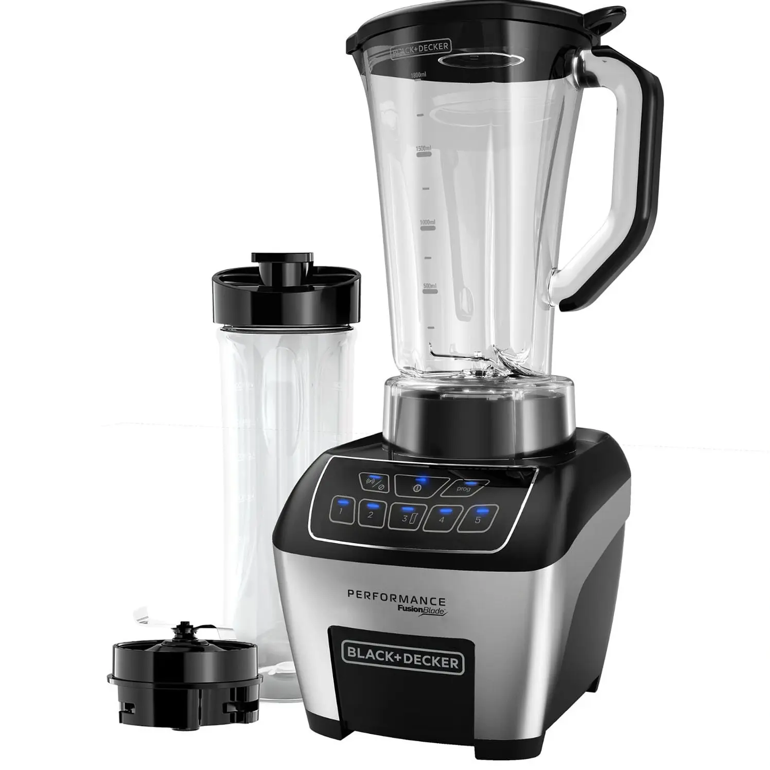 Licuadora Digital Blackmásdecker Fusionblade Negro