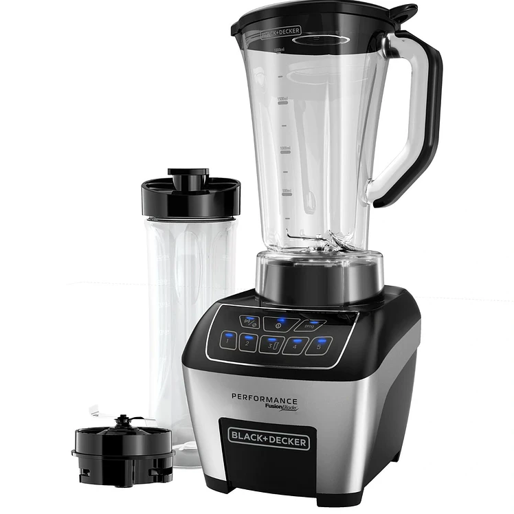 Licuadora Digital Blackmásdecker Fusionblade Negro
