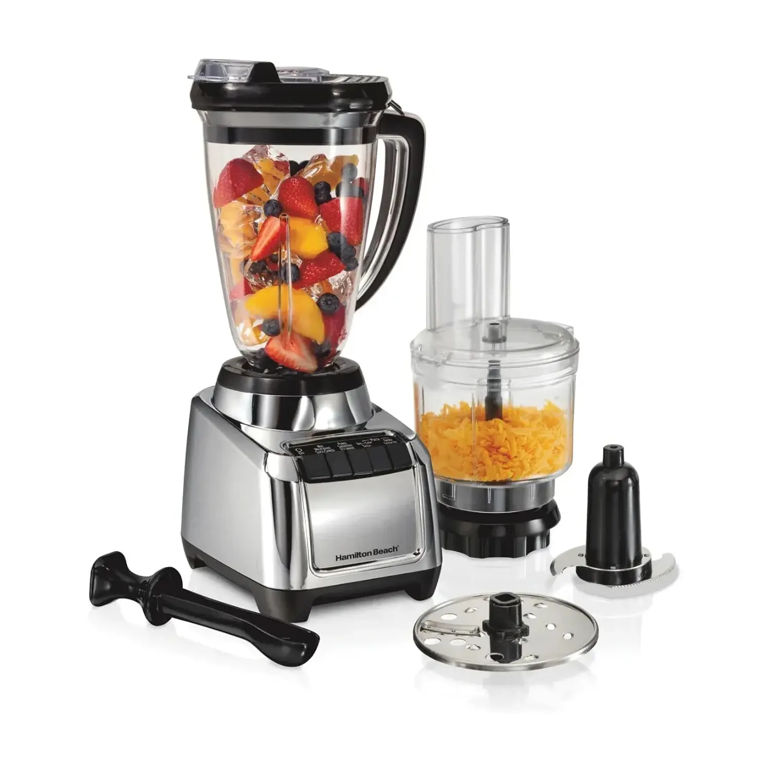 Licuadora Hamilton Beach Multiblend Procesador 2 1 Plateada