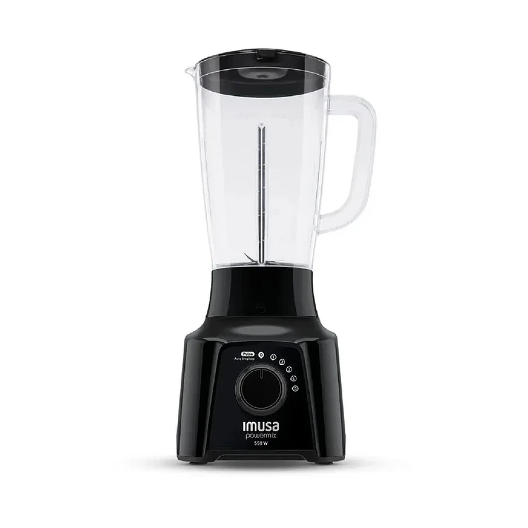 Licuadora Imusa Powermix 5 Velocidades Negra
