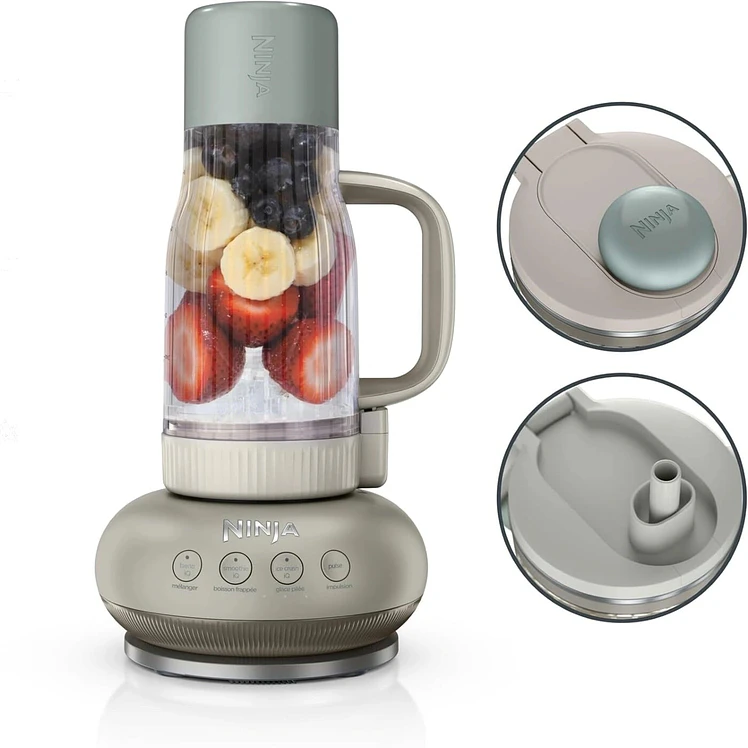 Licuadora Ninja Personal Blendboss 1100 760 Mililitros Gris