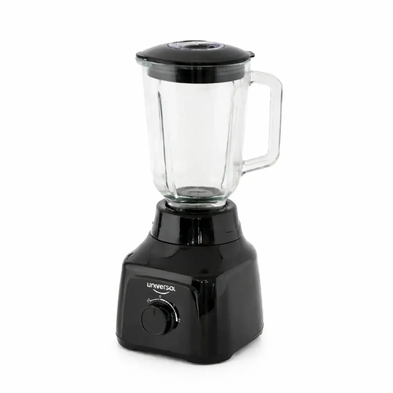 Licuadora Universal 1.5 L, 300 Watts Vital Glass Negro