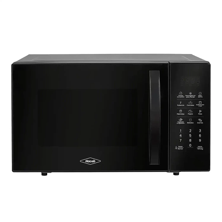 Microondas Haceb 0.9 Pies Grill Negro