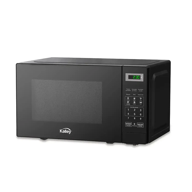 Microondas Kalley 0.7 Pies Negro