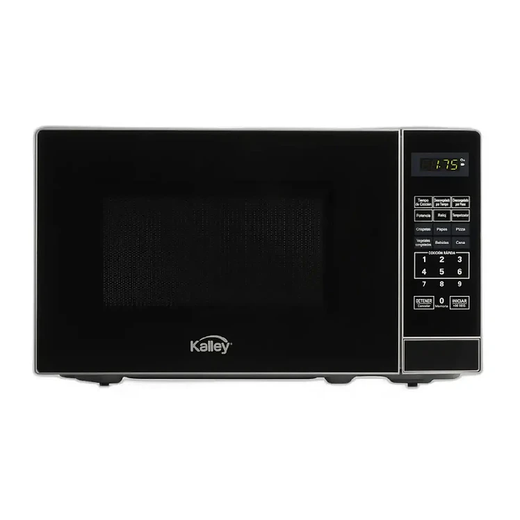Microondas Kalley 0.7 Pies Negro
