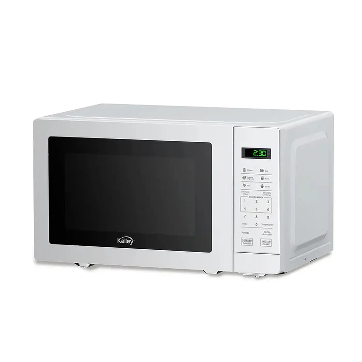 Microondas Kalley 0.7 Pies Blanco