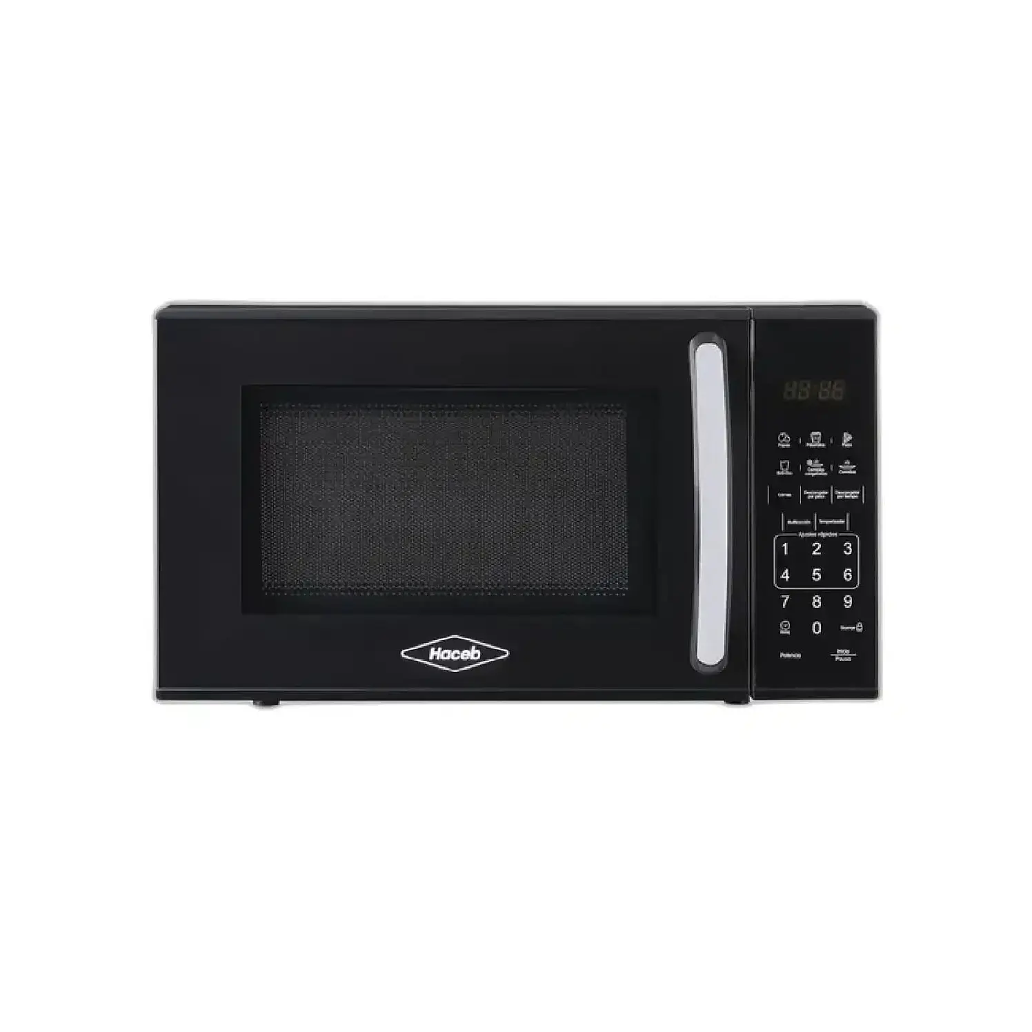 Microondas Haceb 0.7 Pies Azafrán Negro