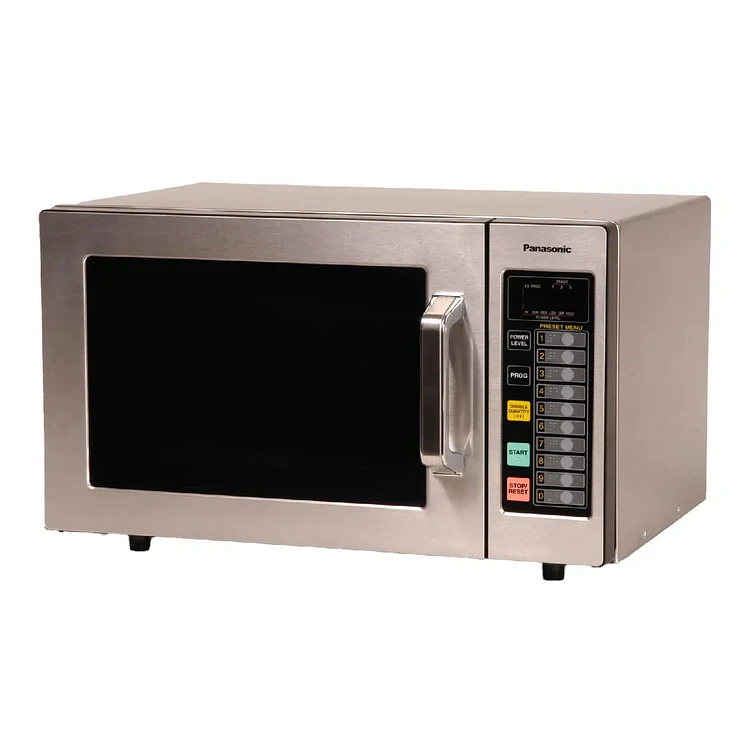 Microondas Panasonic 0.8 Pies Uso Plateado Inoxidable