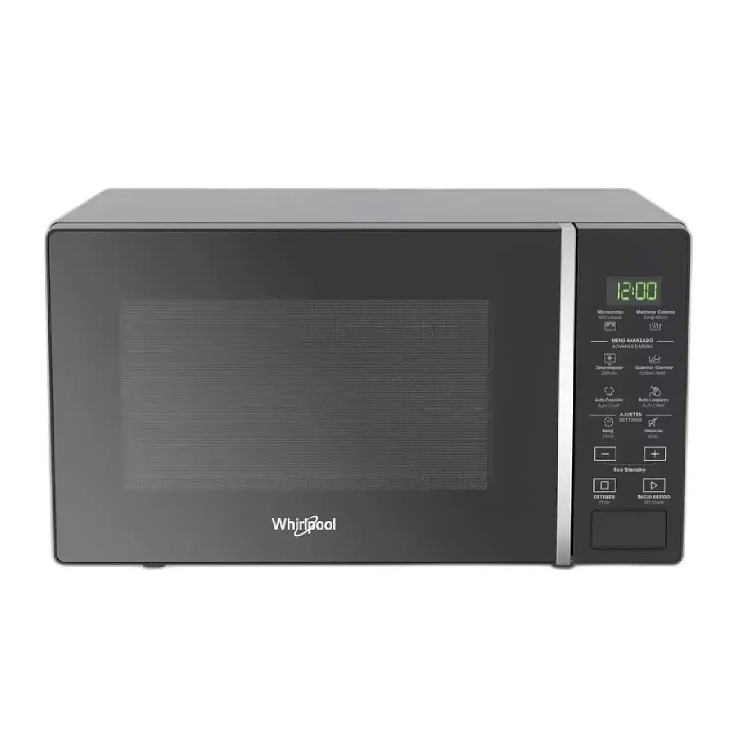 Microondas Whirlpool 0.7 Pies Negro