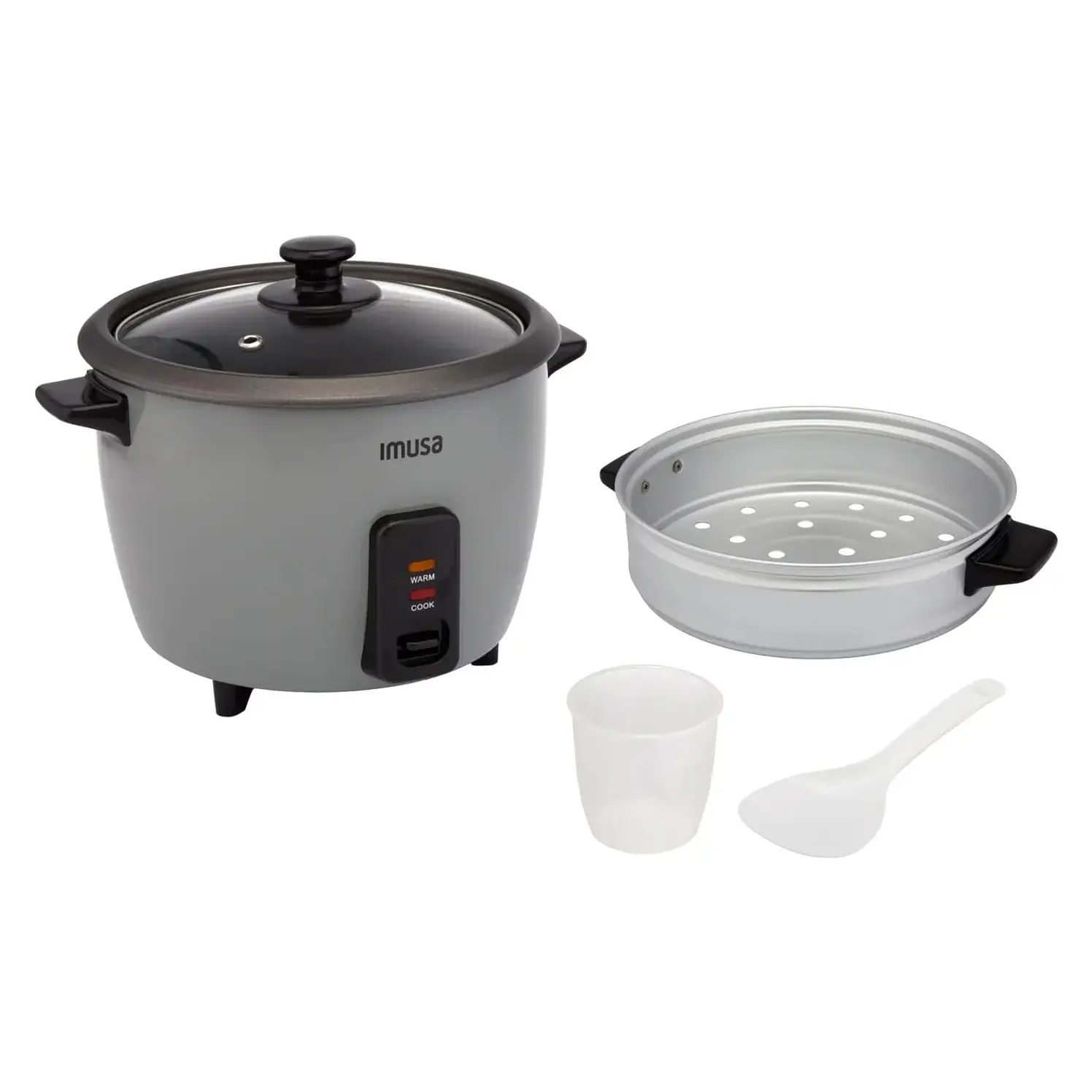 Olla Imusa Arrocera 8 Tazas Gris