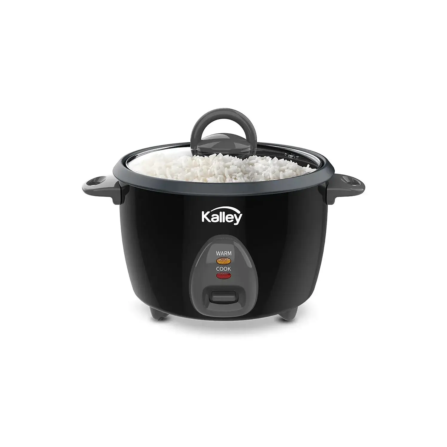 Olla Kalley Arrocera 5 Tazas Negro