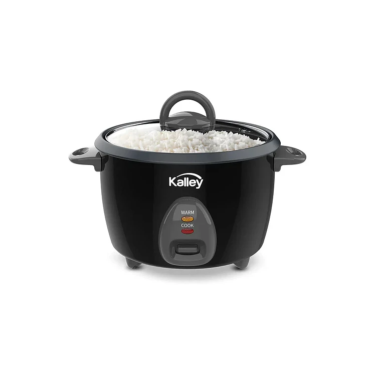 Olla Kalley Arrocera 5 Tazas Negro