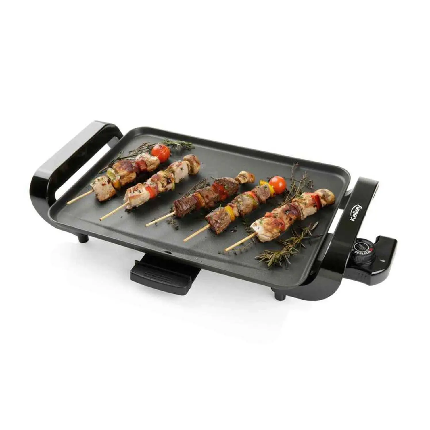 Asador Kalley Grill Liso Negro