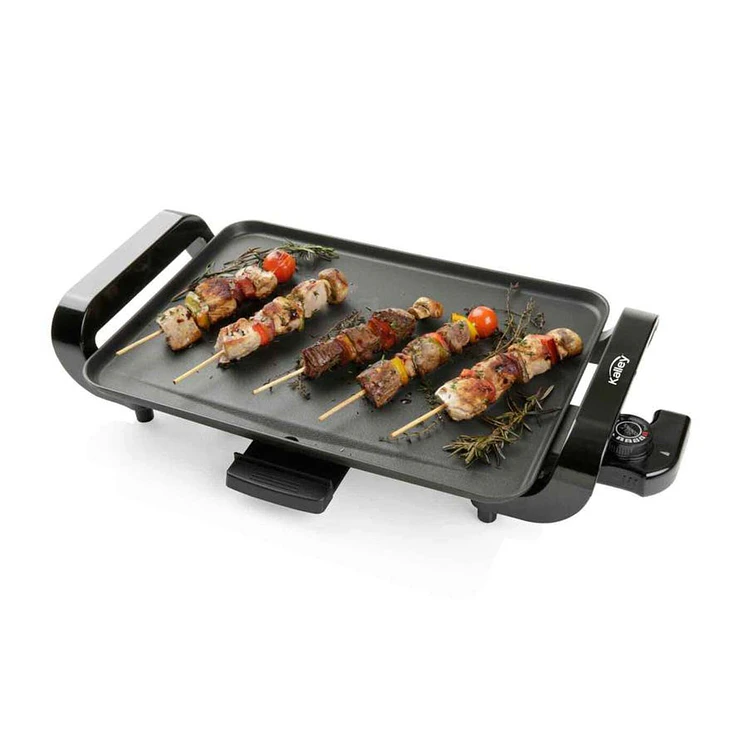 Asador Kalley Grill Liso Negro
