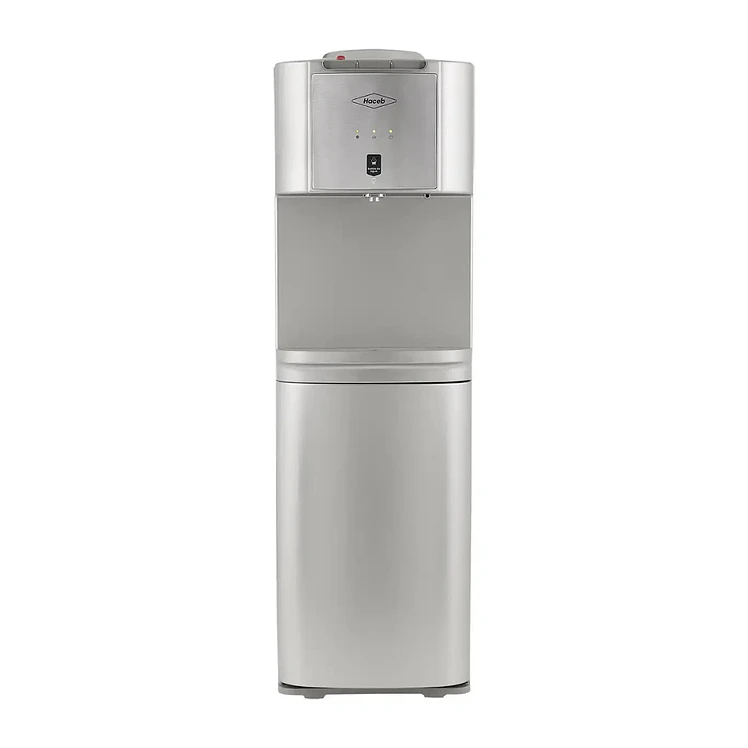 Dispensador Haceb Agua Piso Botellón Gabinete Plateado