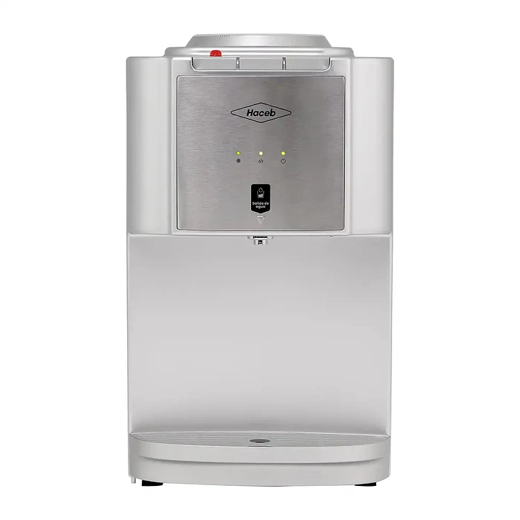 Dispensador Haceb De Agua De Mesa Para Botellón Plateado