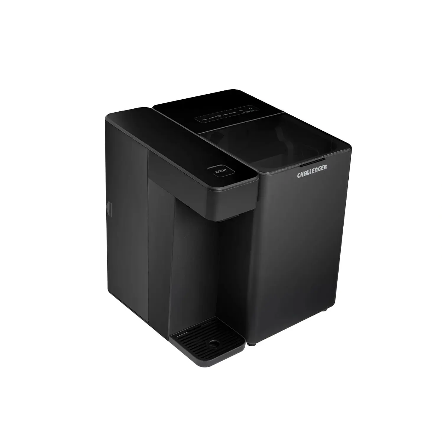 Fabricador Challenger De Hielo 12 Kg Fha12 Negro