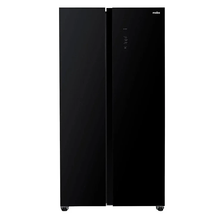 Nevecón Mabe Side By Side 595 L Black Glass