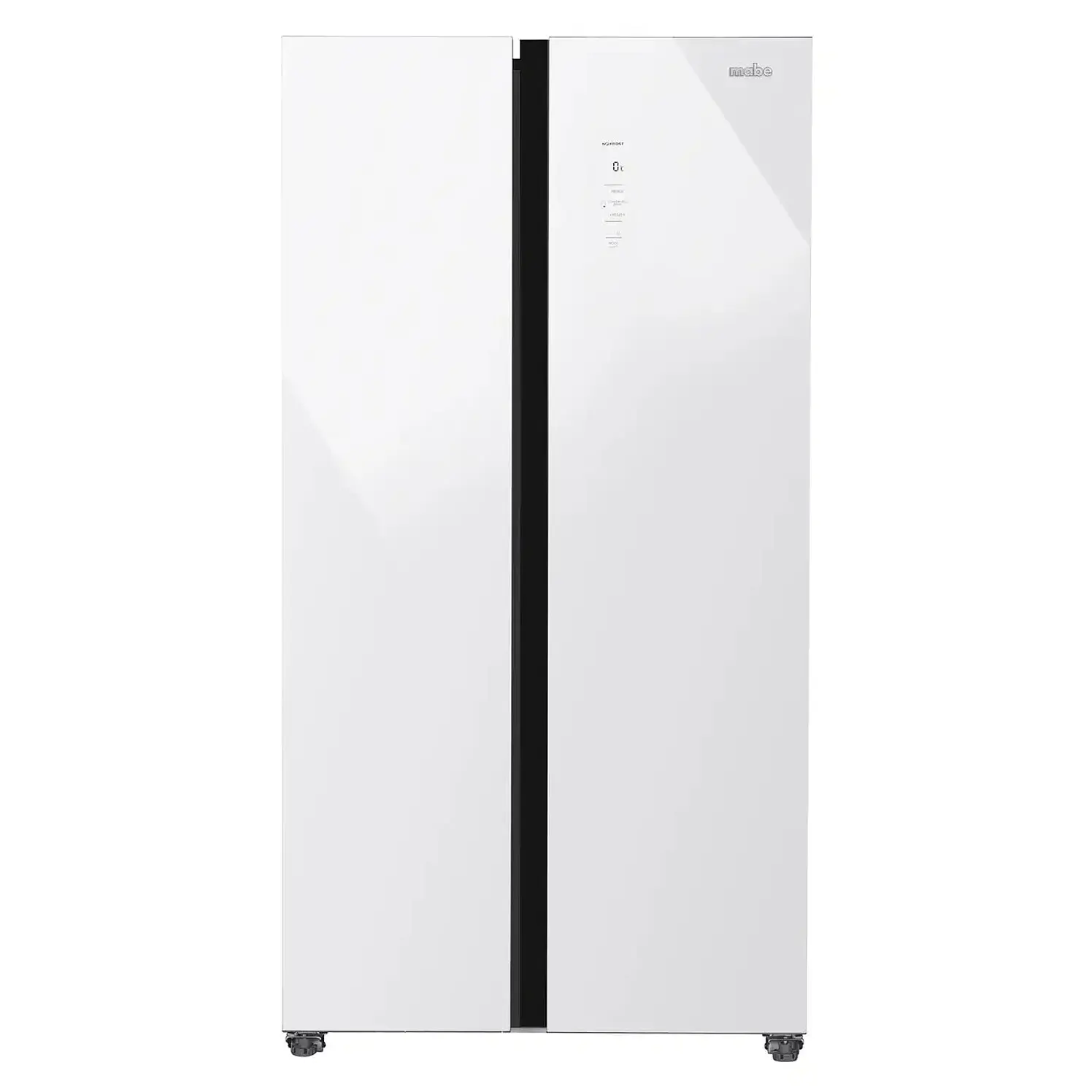 Nevecón Mabe Side By Side 595 L White Glass
