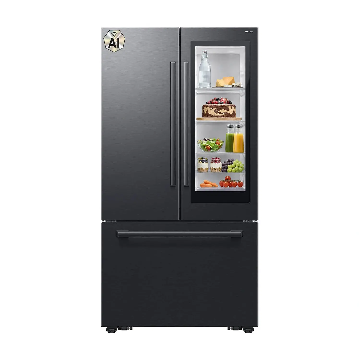 Nevecón Samsung Bespoke Tipo Europeo 836 L Ai Autoview Negro