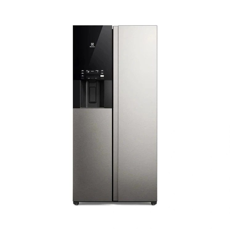 Nevecón Electrolux Side By Side 481 L Hielo Automático Gris