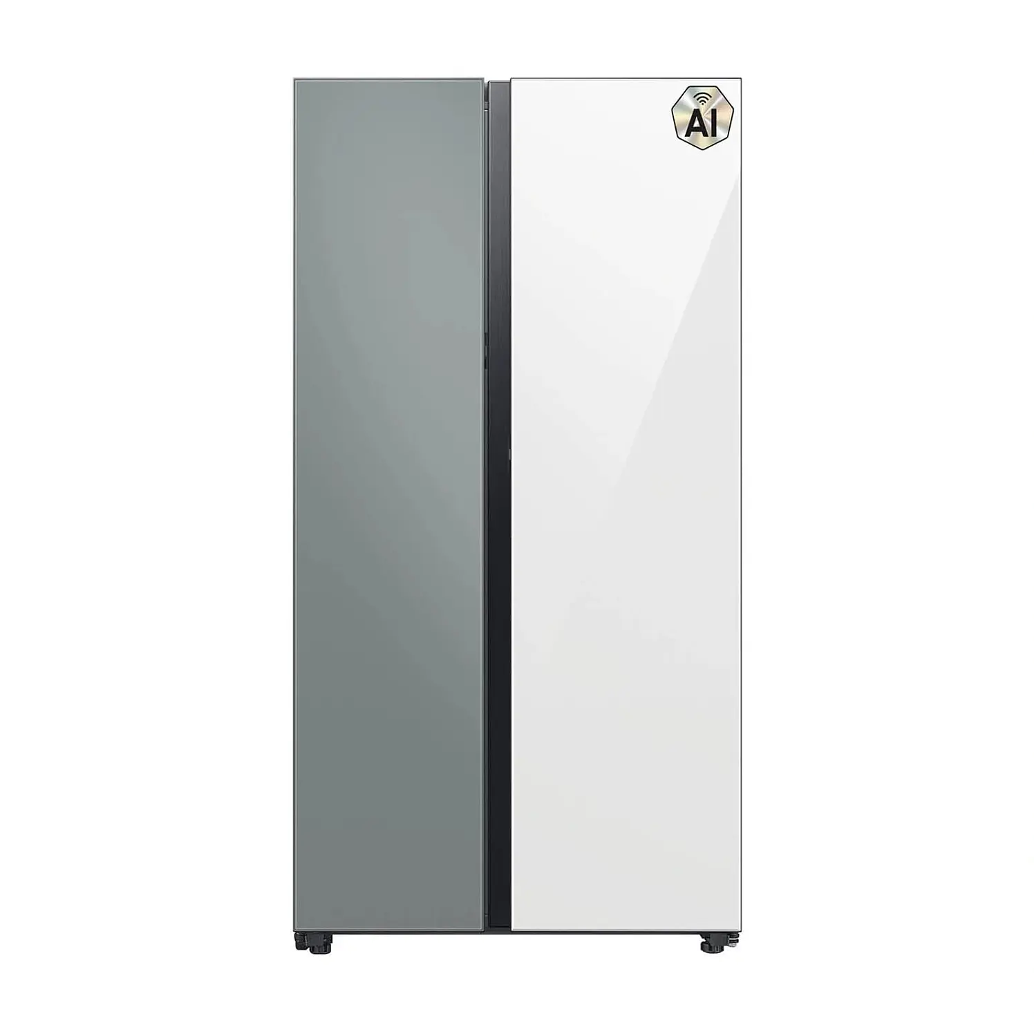 Nevecón Samsung Bespoke Side By Side Frost 793 L Blanco Gris