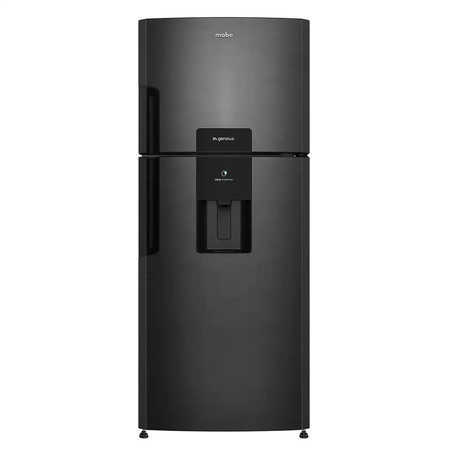 Nevera Mabe No Frost Congelador Superior 394 L Black Steel