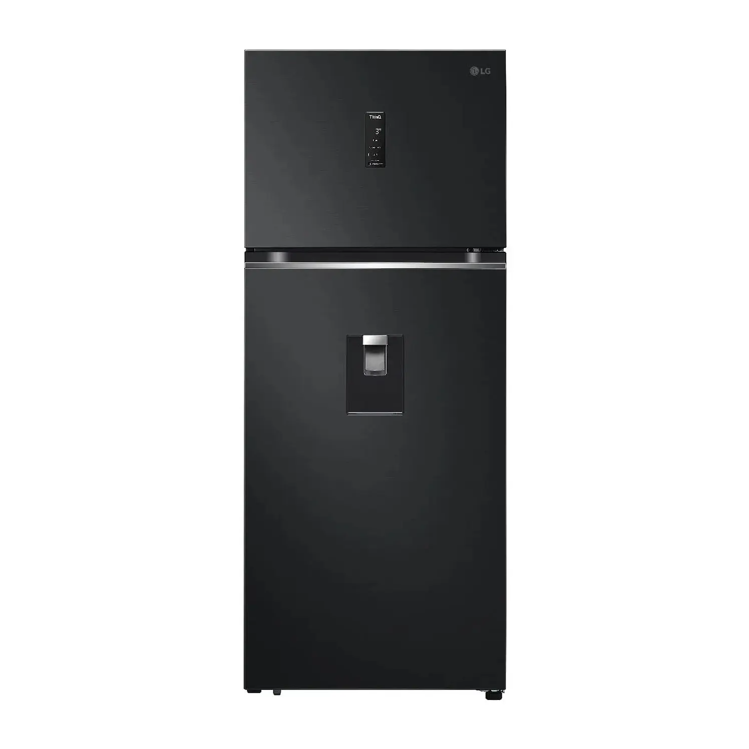 Nevera LG Congelador Superior 394 L Negro